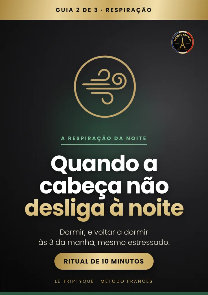 Capa do guia Quando a cabeça não desliga à noite